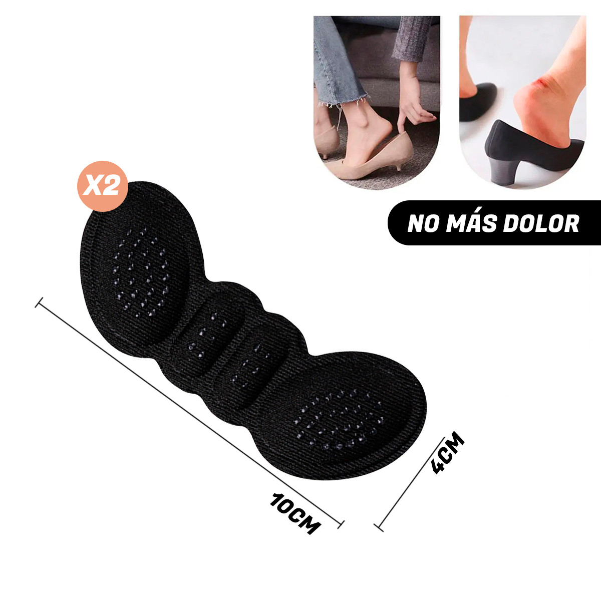 Miniatura 6 de Plantillas Para Tacones X4 Protector C4S